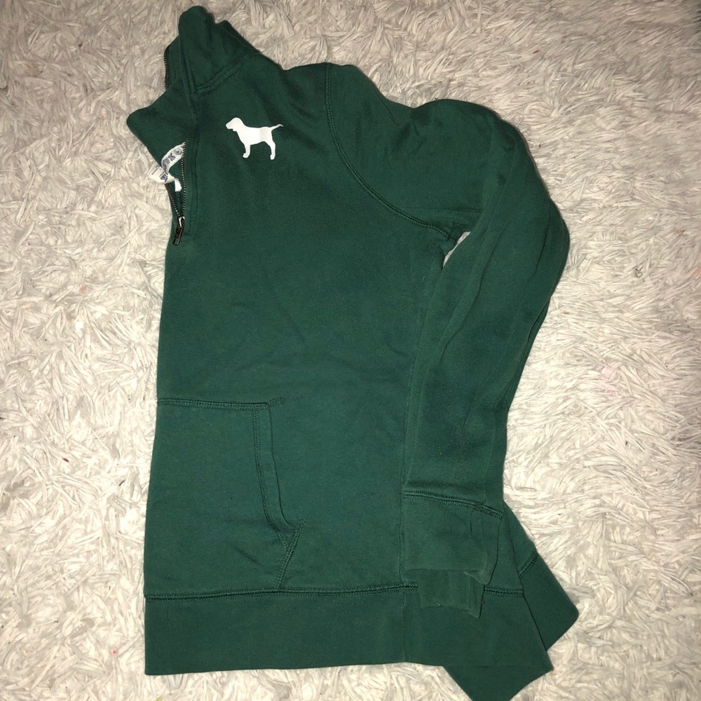 PINK HALF ZIP